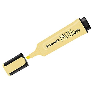 Маркер текстовой LUXOR Pastel 4021P, желтый
