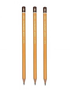 Set creioane simple 1500 HB, hexagonal, 3 bucati