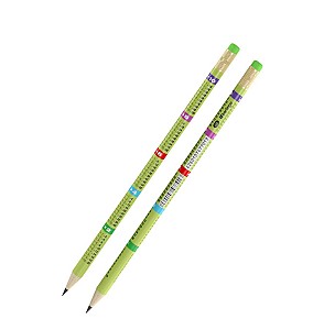 Creion simplu Berlingo BP00910 Tabla inmultirii HB, rotund, cu radiera