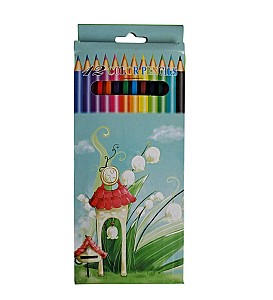 Карандаши цветные ST04207 шестигранные, 12 цветов