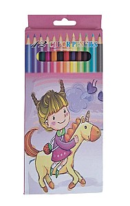 Карандаши цветные ST04208 шестигранные, 12 цветов
