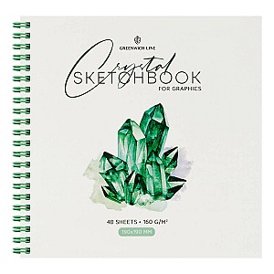 Sketchbook 190*190mm 40 foi 45786 pe spirala 160gr