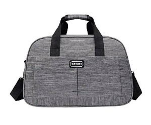 Geanta sportiva ST04997, 2 compartimente, gri