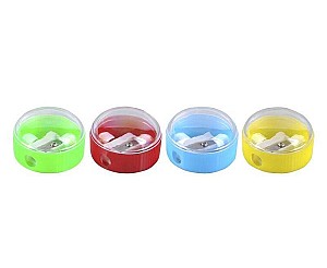 Ascutitoare DONAU 7813001-99, plastic, rotunda