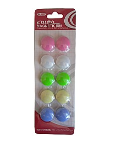 Set magnete 0653 DL, 2 cm, 10 bucati