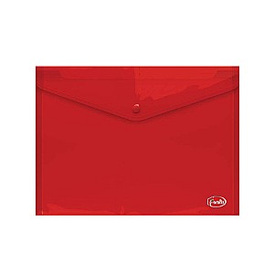 Mapa-plic cu buton Forofis 91176, A4, 0.16 mm, rosu