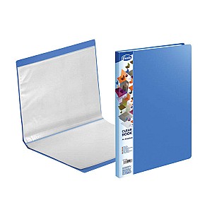 Mapa din plastic cu 10 folii 91198, A4, albastru