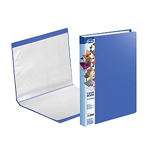 Mapa din plastic cu 40 folii 91210, A4, albastru