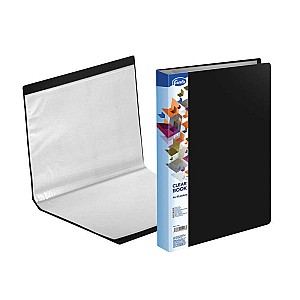 Mapa din plastic cu 60 folii 91213, A4, negru