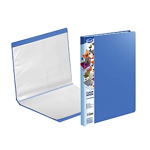 Mapa din plastic cu 20 folii 91202, A4, albastru