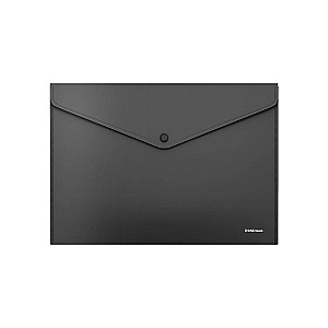 Mapa-plic cu buton ErichKrause 50176 Fizzy Classic A4, negru