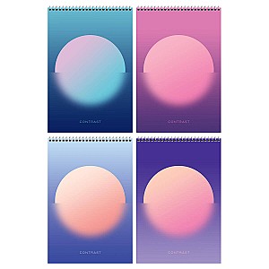 Blocnotes A4 80 foi 55919 pe spirala, coperta tare