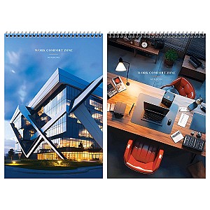 Blocnotes A4 80 foi 55923 pe spirala, coperta tare