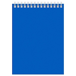 Blocnotes A5 60 foi 8589 pe spirala, albastru