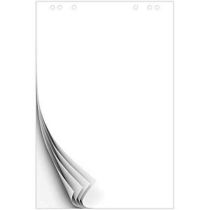 Hartie flipchart perforata A1 20 foi, cu perforatie