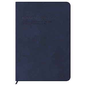 Agenda nedatata A5, 136 foi 61342 coperta moale, albastru inchis