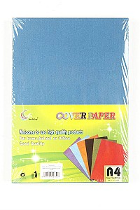 Carton eurocopertare, A4, albastru, 100 foi
