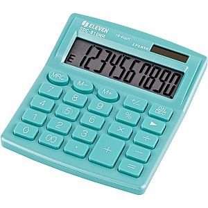 Calculator Eleven SDC810NRGN, 10 digits, turcoaz
