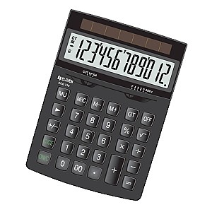 Калькулятор Eleven ECO310, 12 разрядов, черный