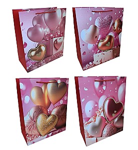 Пакет подарочный 26x32x12см, HH03808