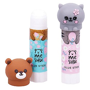 Клей-карандаш ПВП Meshu 339126 Animals 8 гр.