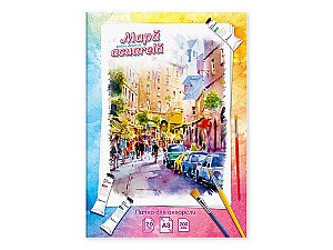Папка для акварели, A3, 20 листов