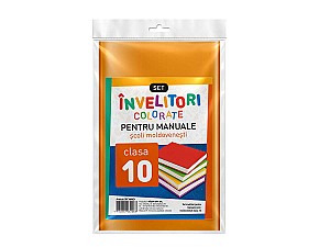Set invelitori colorate pentru manuale MD clasa 10