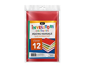 Set invelitori colorate pentru manuale MD clasa 12
