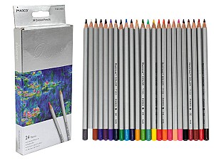 Карандаши цветные Raffine-Marco 7100- 24CB, шестигранные, 24 цветов