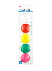 Set magnete 40-5, 4 cm, 5 bucati