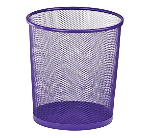 Cos pentru gunoi 5002L, metalic, plasa, violet