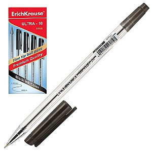 Pix cu bila pe ulei ErichKrause ULTRA-10 13874, 0,7 mm, negru