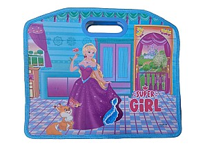 Servieta ST04793 A4 cu manere si cu fermoar