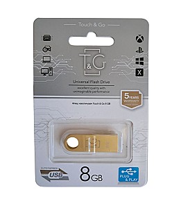 Memorie USB Touch&Go 8 GB 2.0 corp metalic