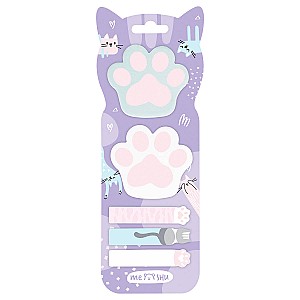 Set de semne si notite adezive Meshu 362693 Paws 20foi