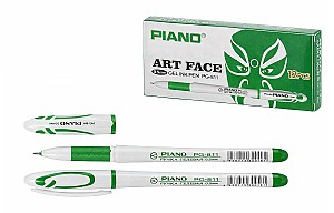 Ручка гелевая PG-811, 0,5 мм, зеленая