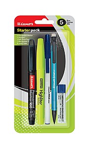 Set instrumente de scris LUXOR 5 bucati 1340 1340 Starter Pack