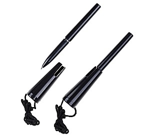 Ручка шариковая Centrum 80364 на шнурке, 0,7 мм, синяя