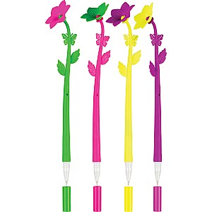 Pix cu bila Centrum 80415 Fancy Flower, 0.7 mm, albastru