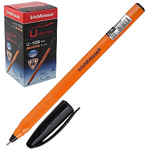 Pix cu bila pe ulei ErichKrause 47583 U-108 Orange, 1,0 mm, negru