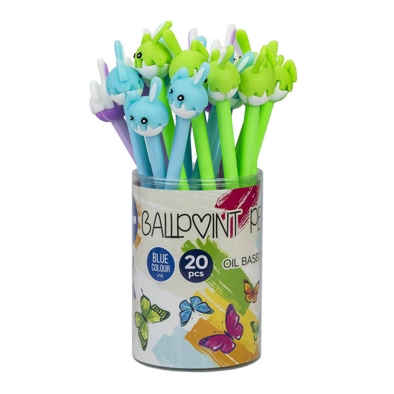 Pix cu bila Centrum 89660 Rabbit, 0,7 mm, albastru