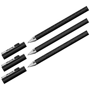 Pix cu bila Berlingo CBp07007 DoubleBlack 0,7 mm, albastru