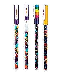 Pix gel Scrie-Sterge Centrum 89675 Monster, 0,5 mm, albastru