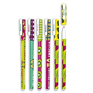 Pix gel Scrie-Sterge 89676 Fruits, 0,5 mm, albastru