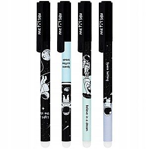 Pix gel Scrie-Sterge MESHU 343474 Space Traveler, 0,5 mm, albastru