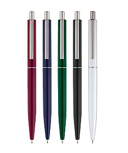 Pix cu bila automat LUXOR Crux 12290, corp asortat, 0,7 mm, albastru