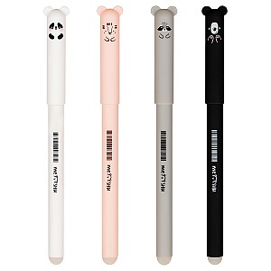 Pix gel Scrie-Sterge MESHU 51318 Lovely Cutes, 0,5 mm, albastru