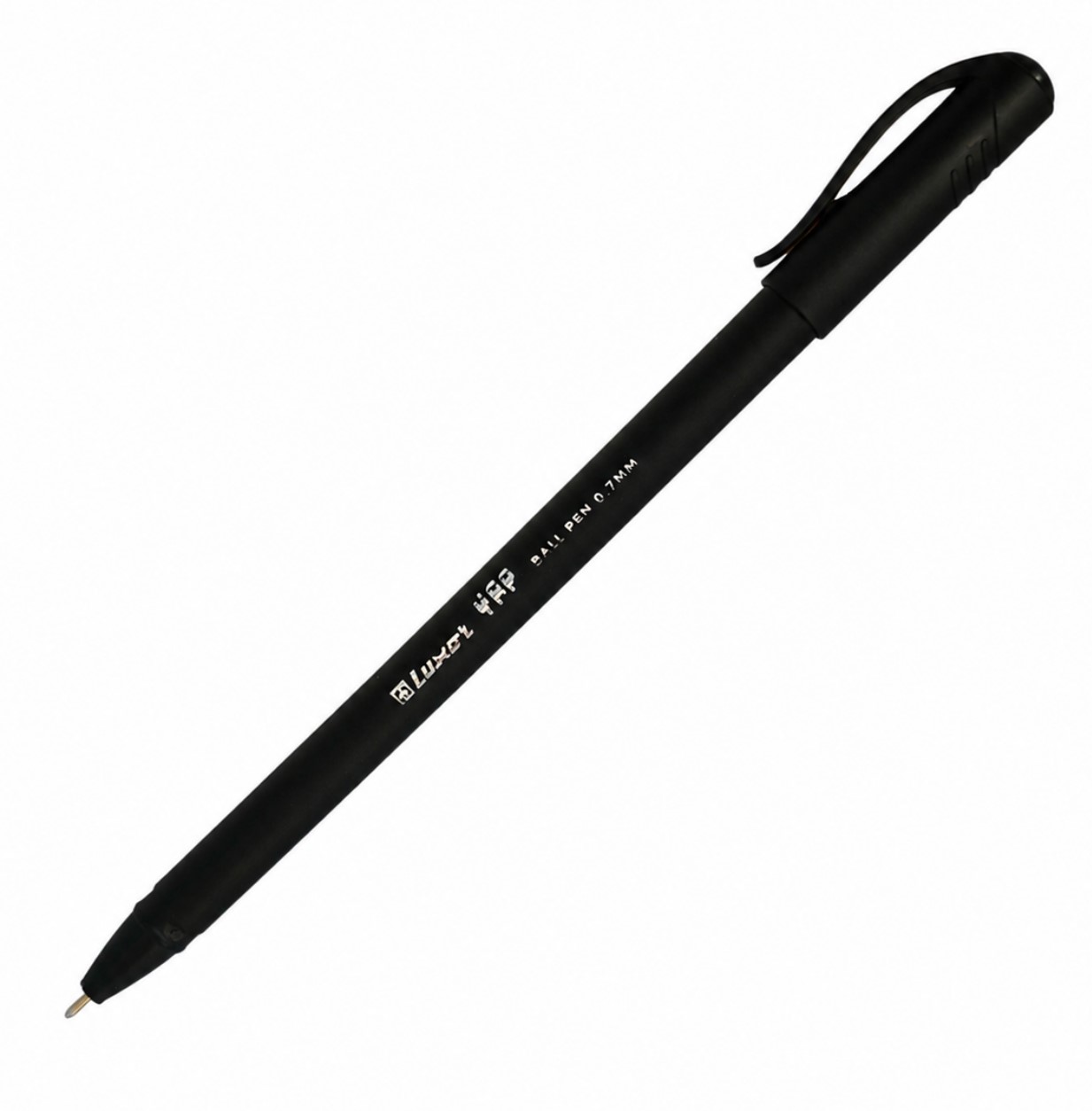 Ручка шариковая масляная LUXOR YAP 22302, 0.7 мм, черная