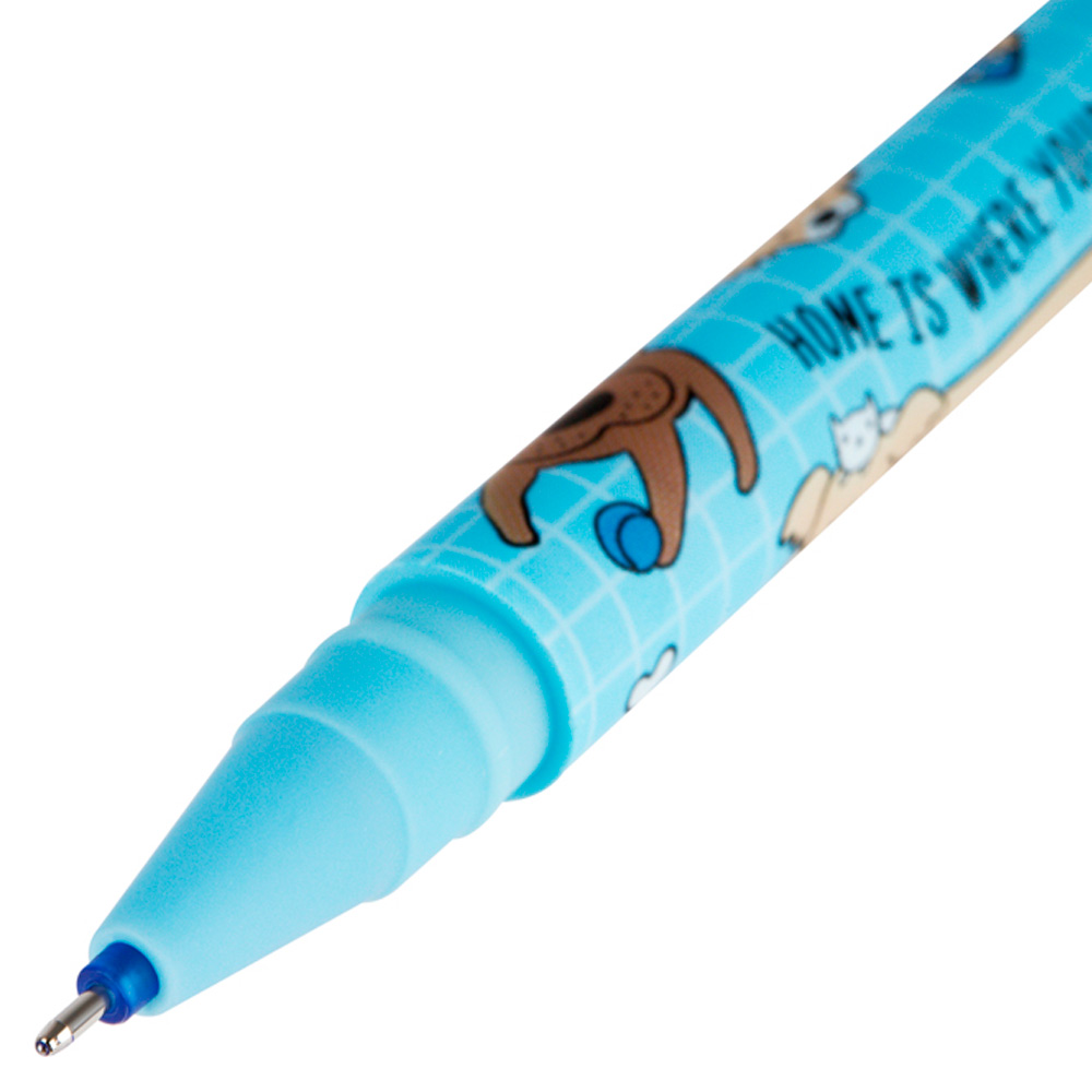 Pix gel Scrie-Sterge MESHU Best friend 54155, 0.5 mm, albastru