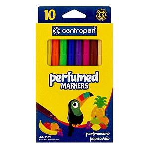 Set carioci Parfumes 2589, 10 culori